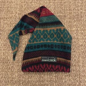 Vintage Mambosok Fleece Ski Hat